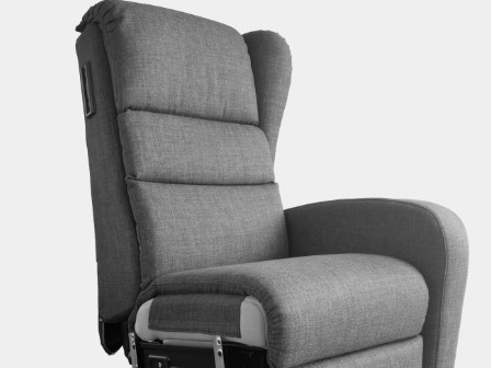 Removable backrest, armrests and backrest wings — Sollevita